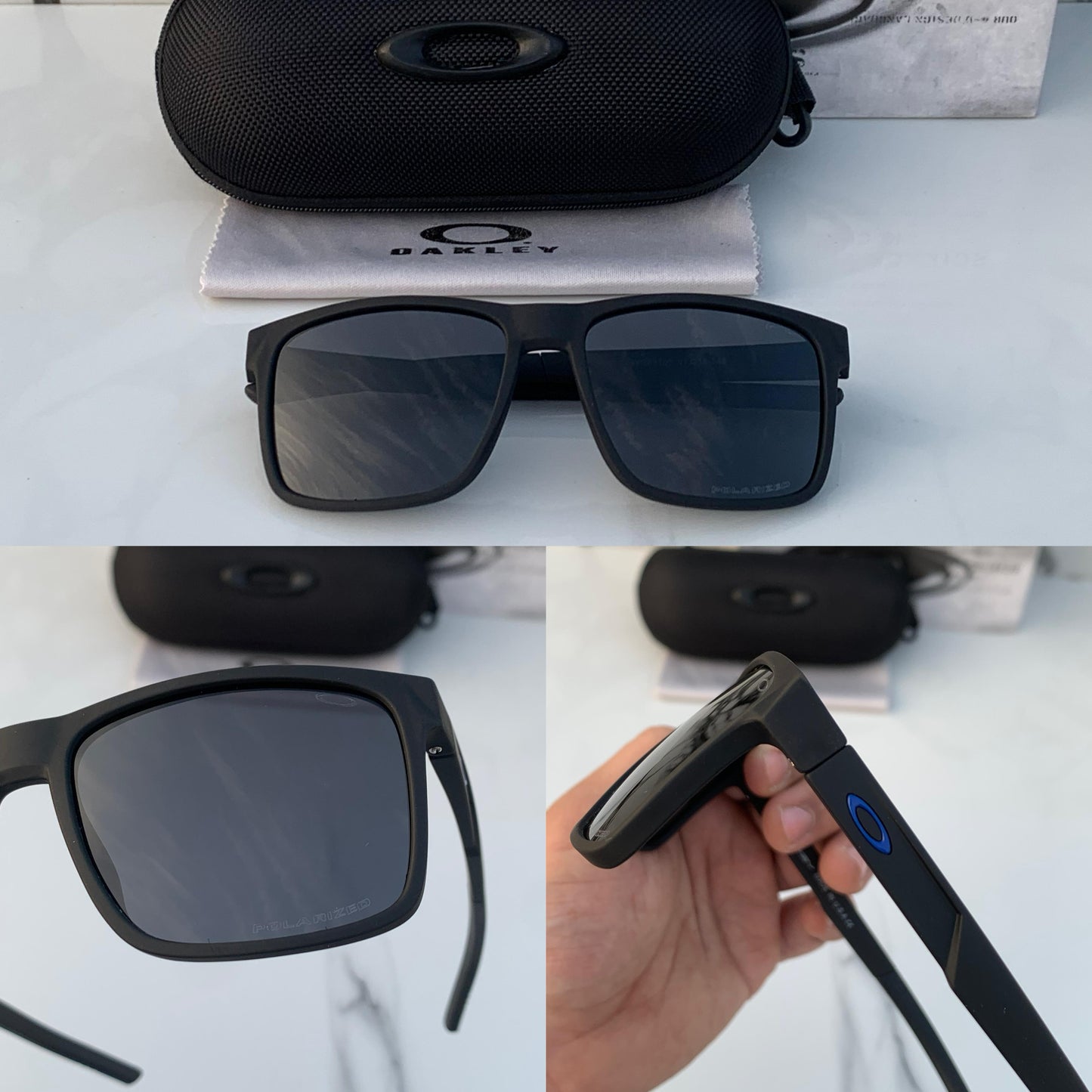 Branded Okly 83109 black Sunglasses (With Original Kit)